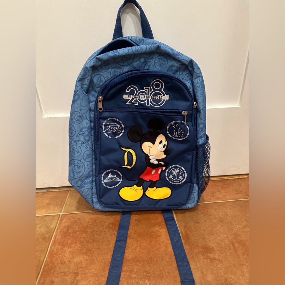 2018 Disney Parks Navy Backpack
